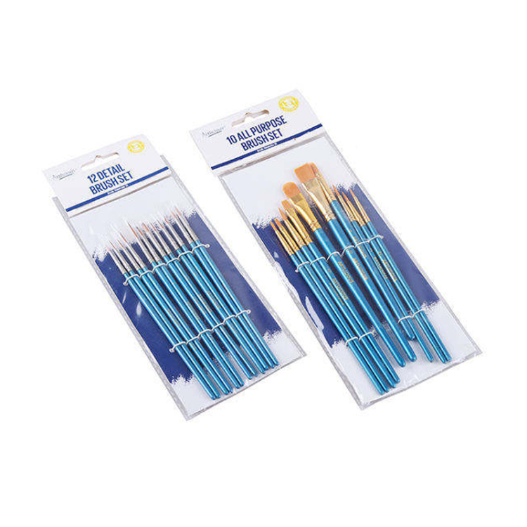 Buy Wholesale China 10 Pack Paint Brushes For Acrylic Oil Watercolor  Painting & Paint Brushes Nylon Hair Brush Set at USD 0.7