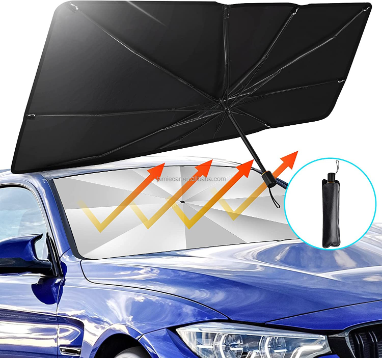 Buy Wholesale China Foldable Car Windshield Sun Shade Umbrella Car Uv ...