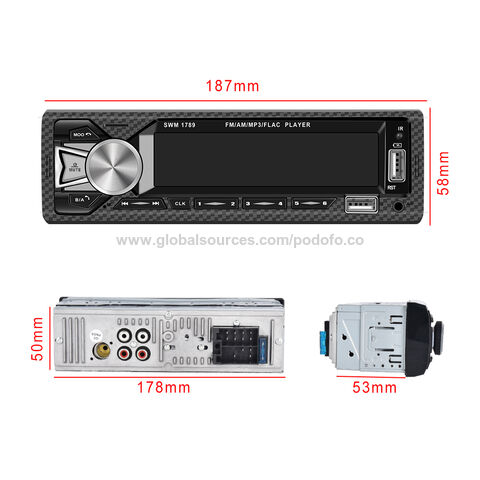 Buy Wholesale China Podofo Car Mp3 Player Stereo Autoradio Car