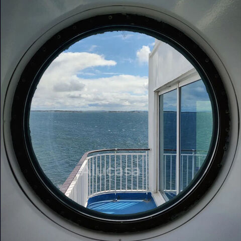 Alucasa 3x6 Picture Circle Windows 27" 31" 47" Aluminium Large Round Pivot Circular Window