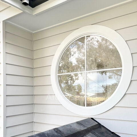 Alucasa 3x6 Picture Circle Windows 27" 31" 47" Aluminium Large Round Pivot Circular Window