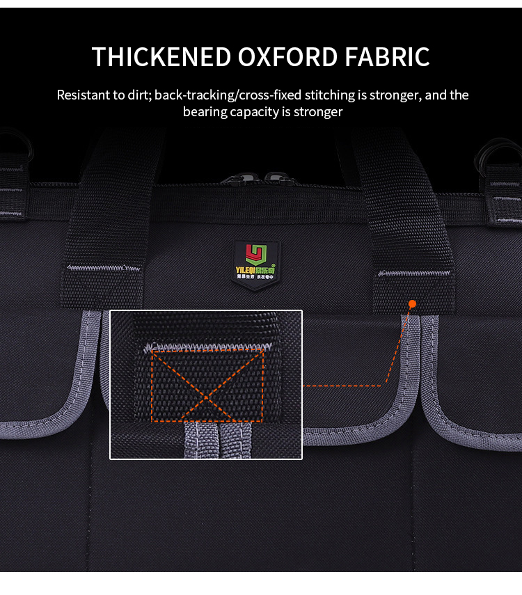 V255 Portable High Quality Waterproof Engineer Canvas Heavy Duty Diamondback Electrician Tool