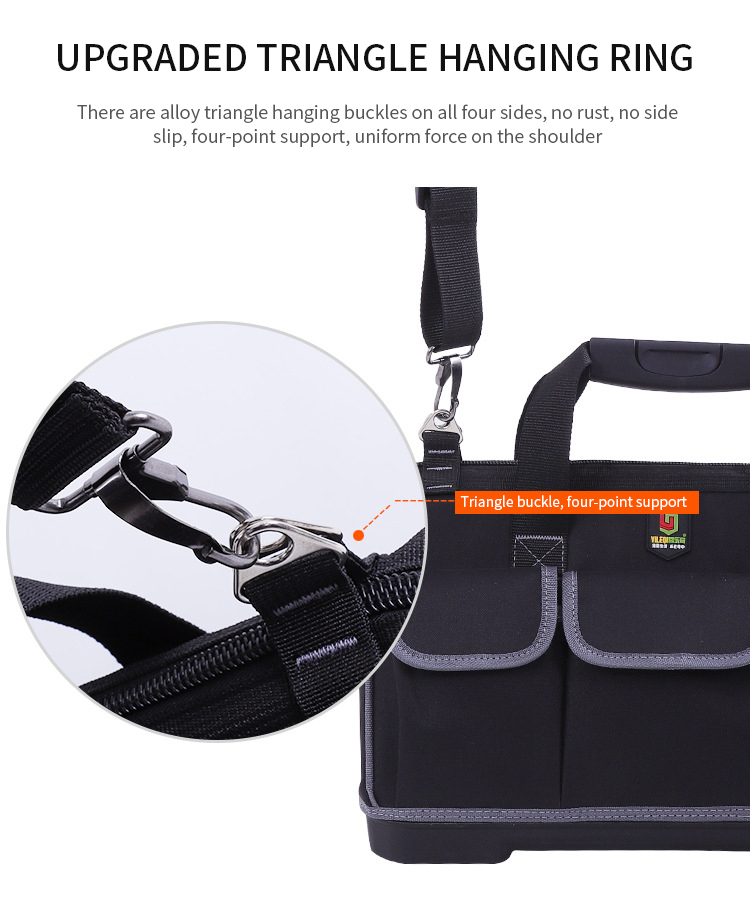 V255 Portable High Quality Waterproof Engineer Canvas Heavy Duty Diamondback Electrician Tool