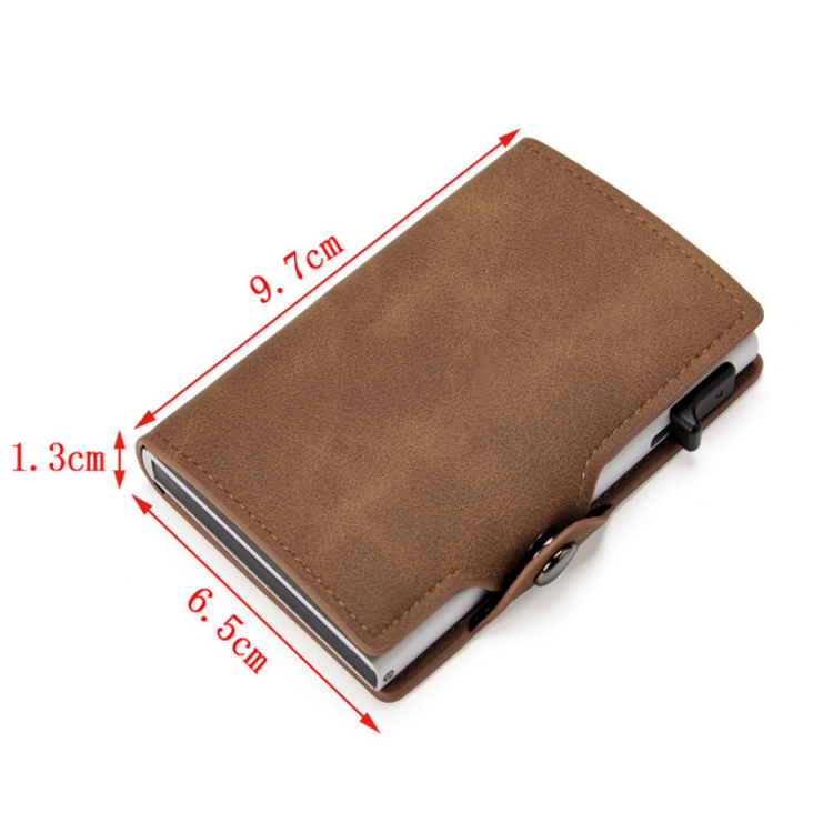 Buy Wholesale China Minimalist Pop Up Metal Mens Wallet With Card