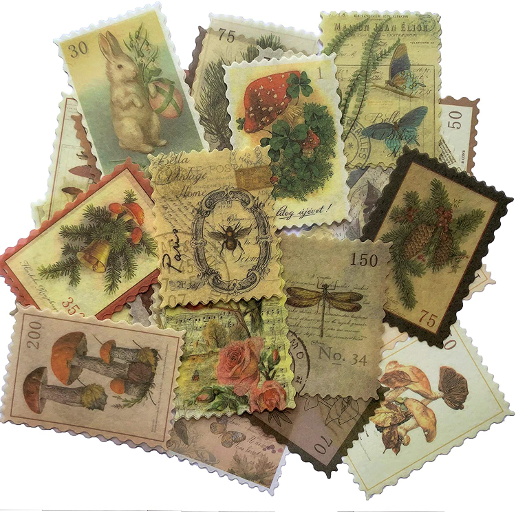 Forest Stamp Stickers Journal Supplies Craft Stickers Planner