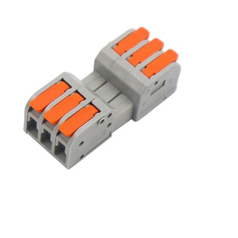 China PCT-222 Rated Voltage 450V Push-in Connectors Series Electrical  Supply Quick Connect Terminal Connector Manufacturer and Supplier