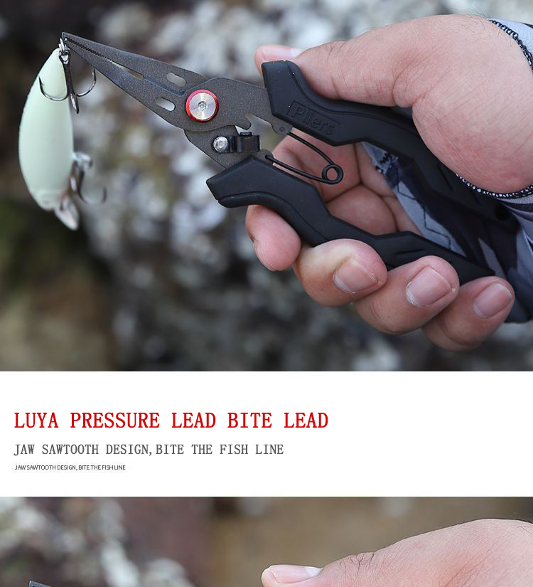 Luya Pliers Fishing Gear Salt Water Resistant Rust Resistant