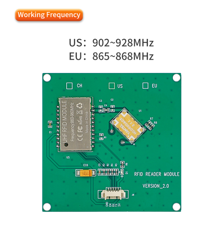 Fonkan Uhf Rfid Raspberry Pi Access Control Card Reader Antenna