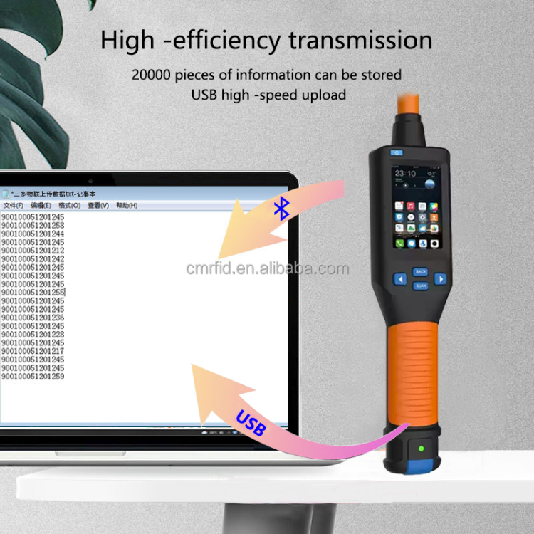 Cmrfid Stick Ear Tag Scanner New Rfid Lettore Long Range Muti-tag Rfid ...