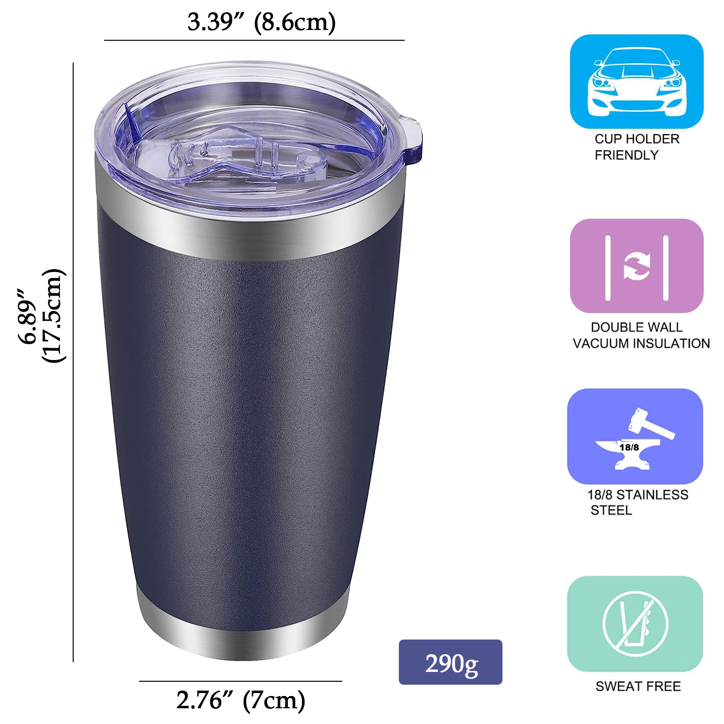 Buy Wholesale China Wholesale 20oz 30oz Custom Logo Wholesale Bulk Double  Wall Insulated Stainless Steel Tumbler Cups With Straw Magnetic Lid & Mugs  at USD 3.2