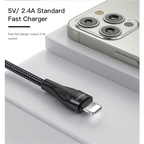 YESIDO 30CM PD Type-C vers Câble de données court USB C pour éclairage 12W