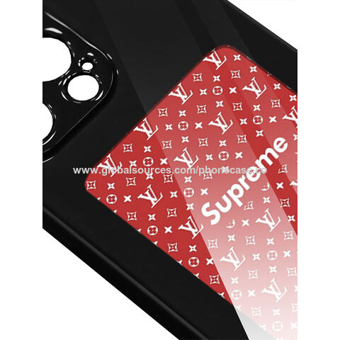15 Pro Red Supreme Phone Case Trihed IPhone 15 Kırmızı Supreme