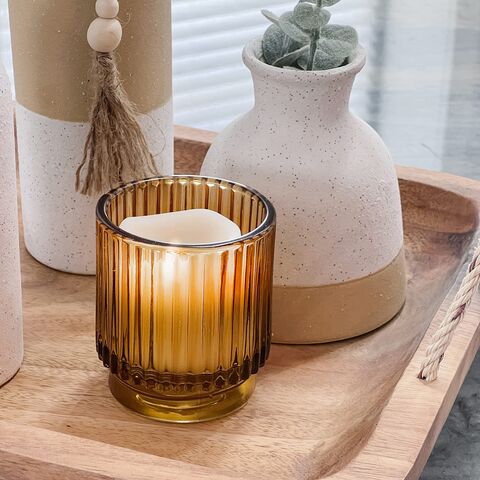 Buy Wholesale China Wholesale Candle Jars In Bulk Golden Mercury Large  Glass Candle Jars With Decorative Lidspopular & Candle Jars at USD 0.92