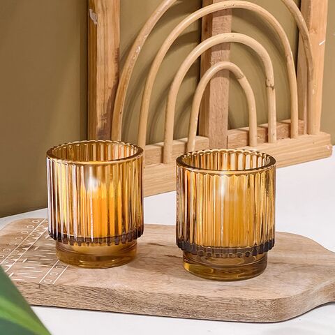 High Quality Mini Glass Candle Jars with Large Base for Sale - China Small  Candle Cups and Empty Candle Holders price