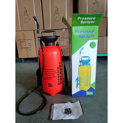 Pulvérisateur chimique d'eau portable portable pompe pression flacon  pulvérisateur de jardin 1,5 L