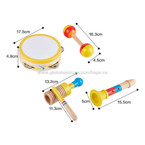 13 Pièces Instruments De Musique Pour Bébé, Jouets D'instruments De Musique  à Percussion, Jouets D'éducation Précoce Jouets Musicaux Avec Tambour  Xylophone Ect Pour Les 