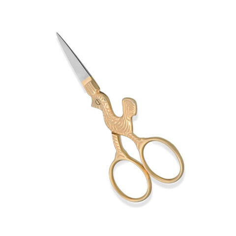 Stainless steel beauty embroidery scissors Brow scissors Pointed scissors  beauty tools eyebrow trimmer Makeup tools