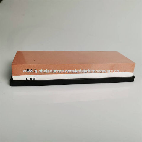 Professional Knife Sharpening Stone Set 400/1000,3000/8000-Grit Wet  Whetstone 