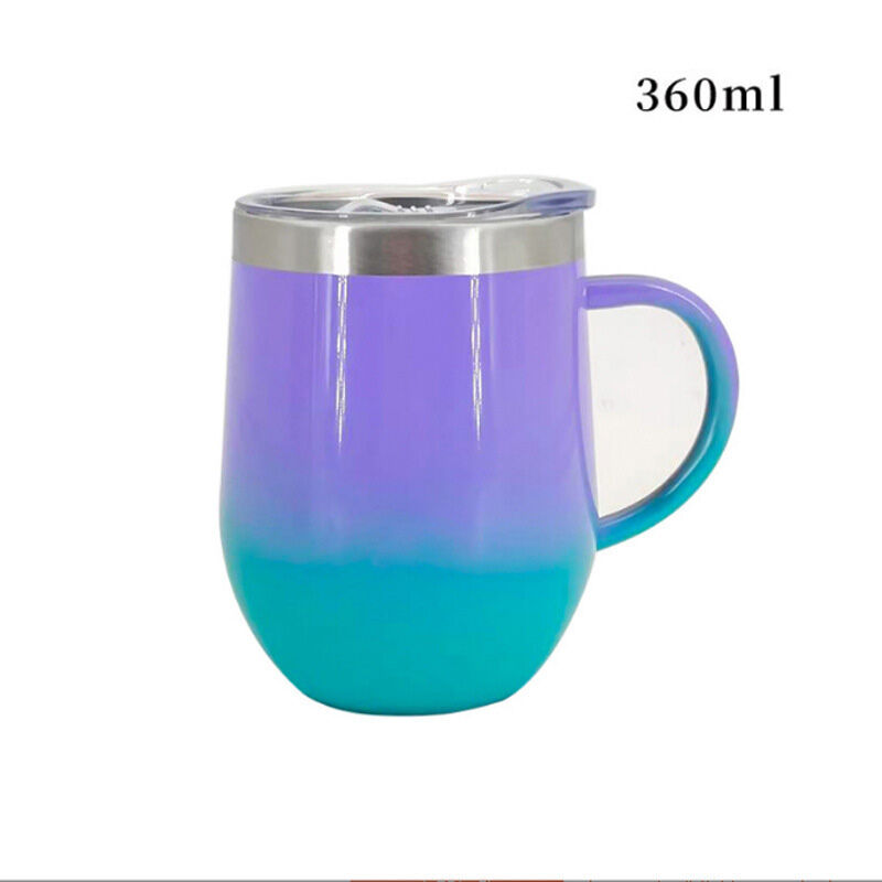 Custom 360ml 12oz Double-Insulated Handle Stainless Steel Tumbler