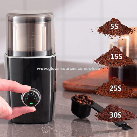 Electric Coffee Grinder, Wireless Powerful Coffee Bean Grinder with USB  Rechargeable, Fresh Grind Coffee Grinder for Beans, Spices, Herb and More