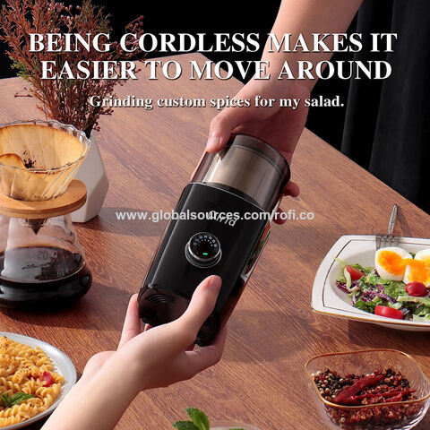 200W Coffee Grinder, Electric Coffee Grinder, Spice Grinder Electric,  One-Touch Operation Coffee Bean Grinder for Herbs Spices and Nut