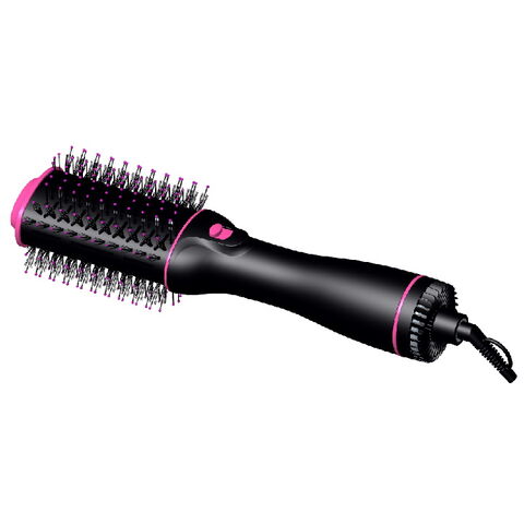 Cepillo secador de pelo, cepillo de soplado 4 en 1, cepillo secador de pelo  y voluminizador, secador de pelo desmontable de iones negativos, secador