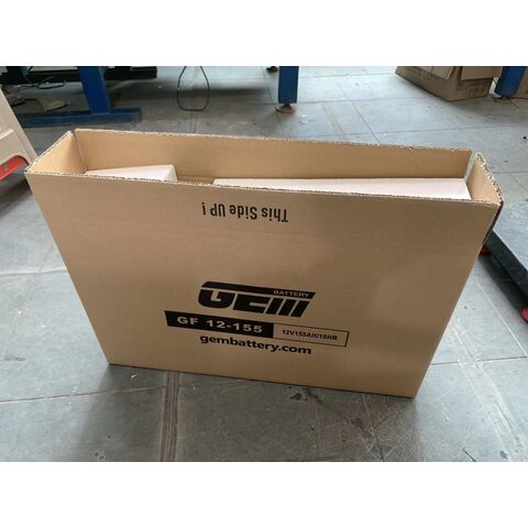 Batteries Solaires Gel 12V 100Ah/200Ah Batterie UPS pour Télécommunications - Batterie Gel Solaire pour Alimentation de Secours