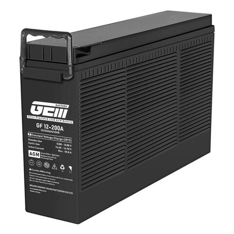 Batteries Solaires Gel 12V 100Ah/200Ah Batterie UPS pour Télécommunications - Batterie Gel Solaire pour Alimentation de Secours