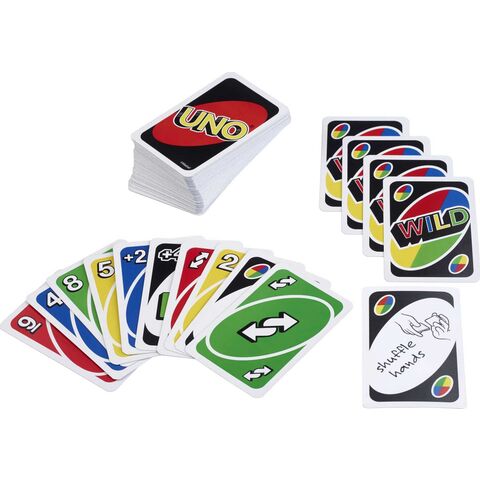 UNO Super Mario Jeu de cartes dans une boîte de rangement, jeu