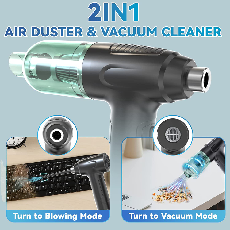 2 in 1 Vacuum Cleaner-Handheld Vacuum Car Cleaner Air Duster