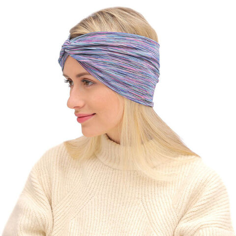 Amplo Esporte Suor Headband Yoga Faixas De Cabelo Correndo