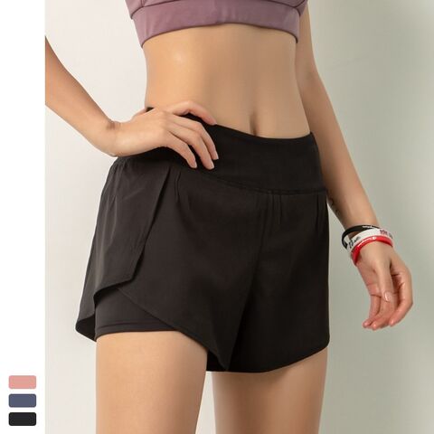 Pantalones Cortos Deportivos de Yoga para Mujer, Tipo Biker, Secado Rápido, para Fitness, Correr, Gimnasio