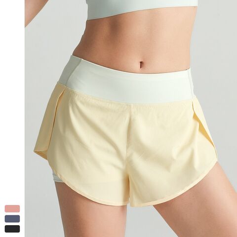 Pantalones Cortos Deportivos de Yoga para Mujer, Tipo Biker, Secado Rápido, para Fitness, Correr, Gimnasio