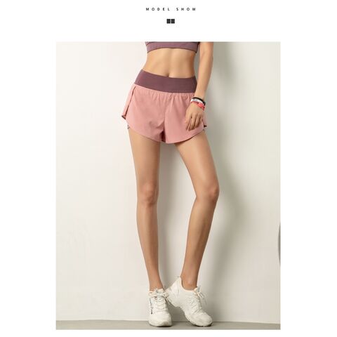 Pantalones Cortos Deportivos de Yoga para Mujer, Tipo Biker, Secado Rápido, para Fitness, Correr, Gimnasio