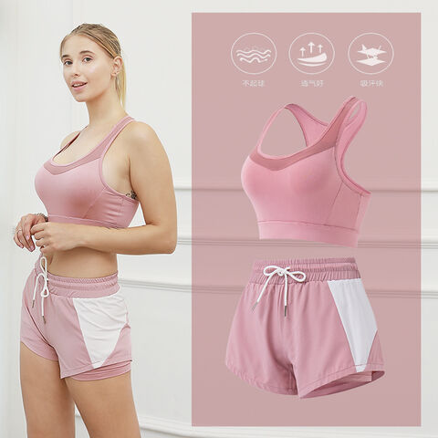 Conjunto de Yoga para Mujer 2/3/4/5/7 Piezas, Ropa Deportiva para Correr y Caminar, Tallas Grandes Disponibles