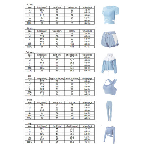 Conjunto de Yoga para Mujer 2/3/4/5/7 Piezas, Ropa Deportiva para Correr y Caminar, Tallas Grandes Disponibles