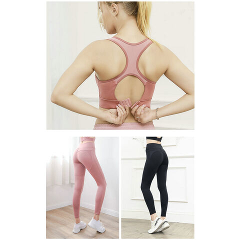 Conjunto de Yoga para Mujer 2/3/4/5/7 Piezas, Ropa Deportiva para Correr y Caminar, Tallas Grandes Disponibles