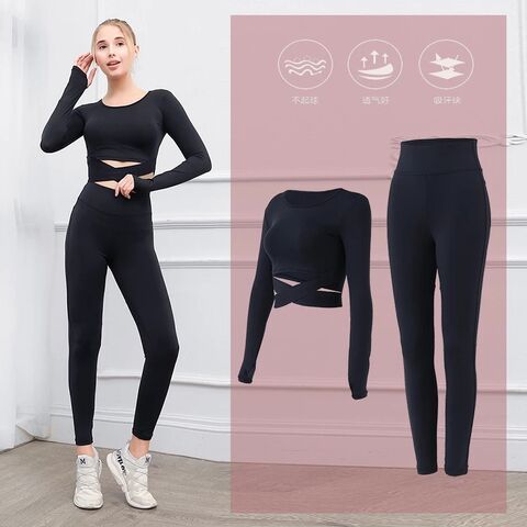 Conjunto de Yoga para Mujer 2/3/4/5/7 Piezas, Ropa Deportiva para Correr y Caminar, Tallas Grandes Disponibles