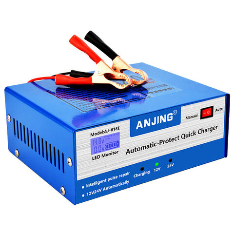 Anjing Aj 618e Pulse Repair Battery Charger 130v 250v 200ah 12v 24v Full Automatic Battery Charger Motorcycle Car Fast Charging 7 Wholesale China Repair Battery Charger at factory prices from Shenzhen...
