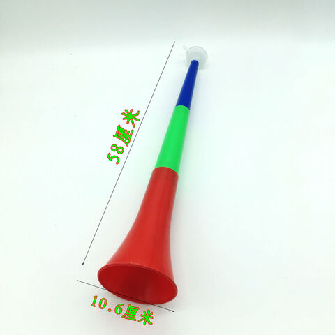 Buy Wholesale China Plastic Football Vuvuzela Stadium Horns Fan Cheer  Soccer Ball Cheerleading Trumpet Football Party & Stadium Horns at USD 0.39