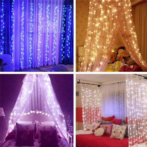 Tiras de luces LED inteligentes, control remoto por aplicación, para dormitorio, cocina, armario, TV, fiesta