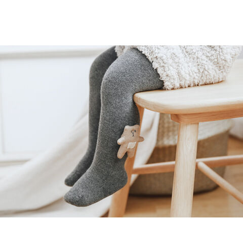 Meias-calça grossas para bebês por atacado