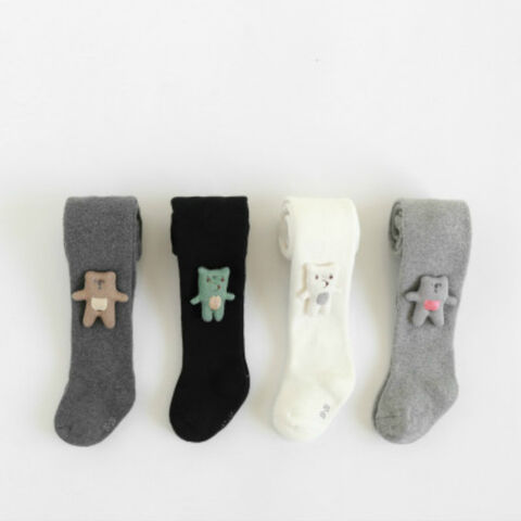 Meias-calça grossas para bebês por atacado