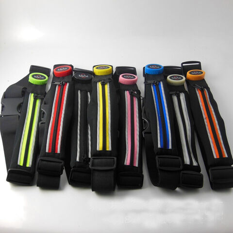Ceinture réfléchissante LED rechargeable USB Haute Visibilité pour Course, Marche & Cyclisme Convient aux Femmes et aux Hommes
