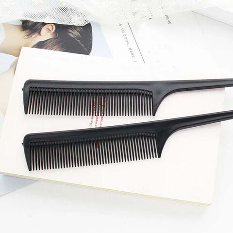 Peine de Cola Anti-Estático y Resistente al Calor para Cardado, Batido de Raíces y Aumento de Volumen - Ideal para peluquería profesional