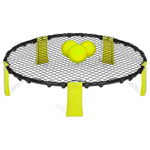 Juego de Voleibol de Playa (Incluye 3 Balones, Bolsa de Transporte y Reglamento)