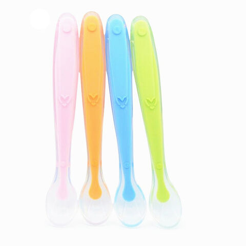 Buy Wholesale China Silicone Baby Feeding Spoons, Best First Stage Baby  Infant Spoons, Bpa-free Self Feeding Baby Utensils, Baby Spoons Training  Spoon & Baby Spoon at USD 1.45