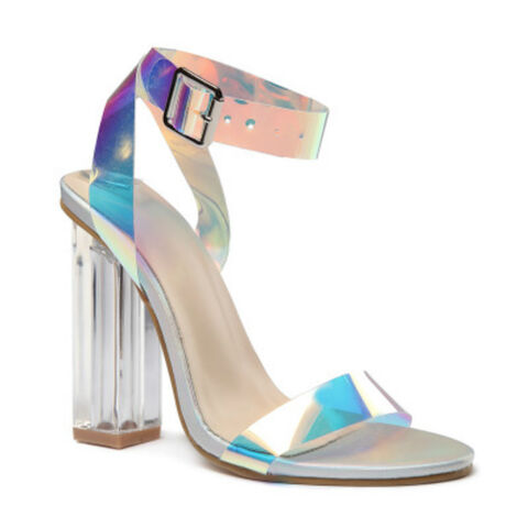 Sandales à Talons pour Femmes en Gros, Bout Ouvert, Talons Aiguilles, Slingback avec Bride Cheville