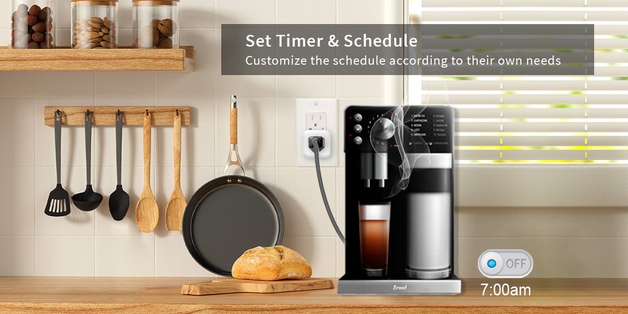 Smart Socket Scheduler Zwave Smart Power Socket Plug Indoor Wall Schedule Setting Outlets Home ...