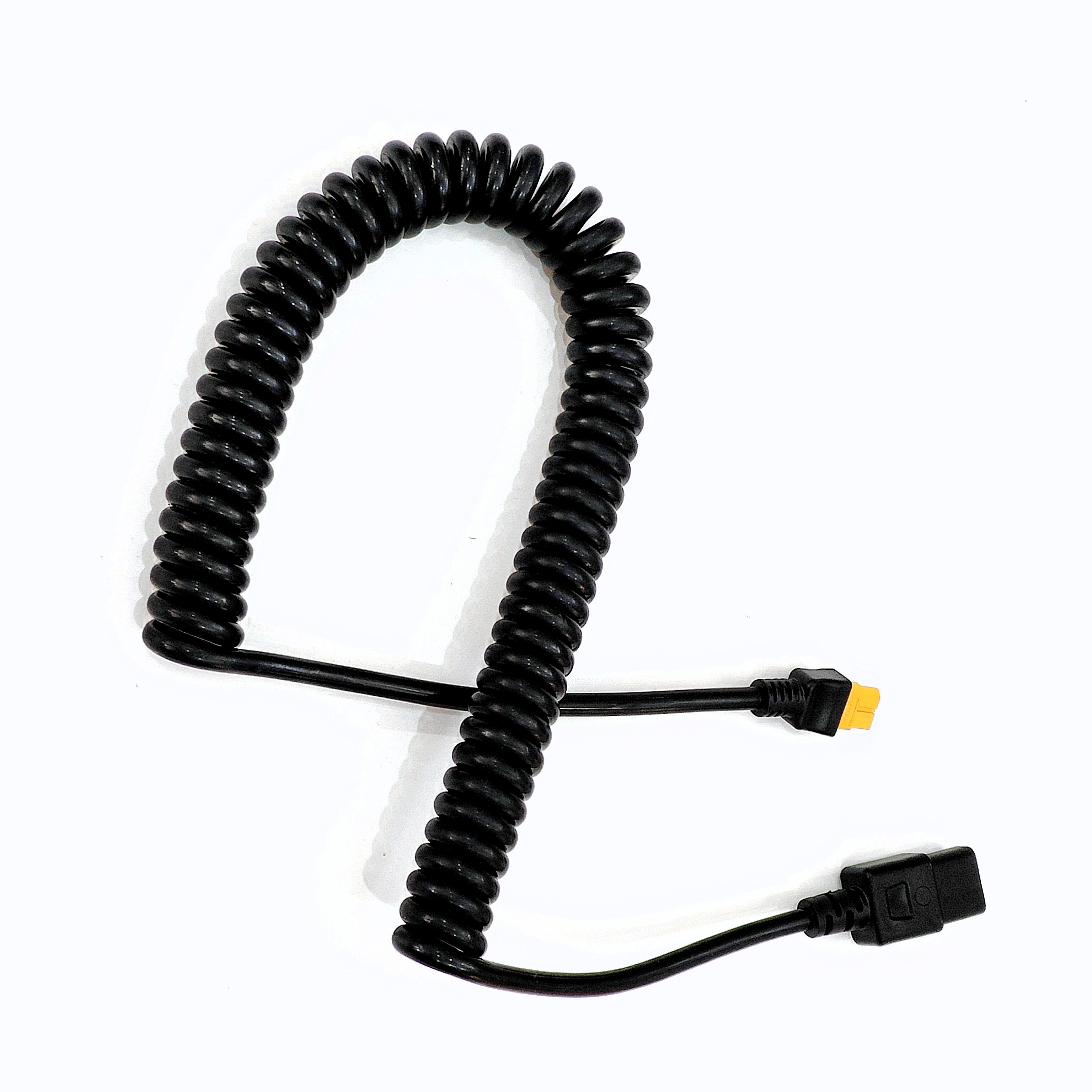 Xt60 Male With C14 Plug Spiral Cable. Xt60 Male Power Extension Spring Wire  - China Wholesale Spiral Cable ，xt60 ，spring Wire $3.5 from Ningbo Weiheng  Electronic Technology Co.,Ltd